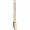 Ekena Millwork Portland Rough Sawn Timber Gable Bracket, Douglas Fir, 60"W x 27"H x 2"D x 6"F, 11/12 Pitch GBW060X27X0206POR00RDF - alternate 2